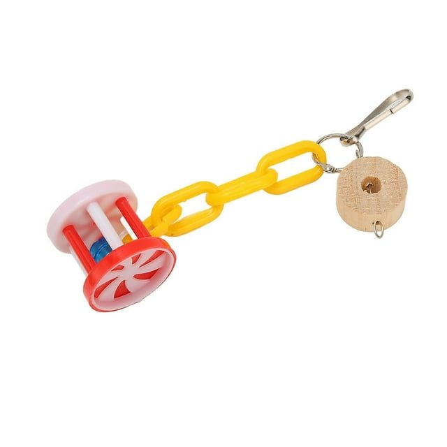 15 Pcs Colorful Parrot Chew Swings Bite Resistant for Finches, Parakeets, Cockatiels