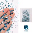 thumbnail image 2 of SmartBy 1440Pcs/Bag Nail Decoration Exquisite DIY Lightweight Flat Bottom Rhinestones Nail Ornaments for Women, 2 of 7