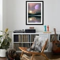 thumbnail image 3 of Art.com The Planet Saturn Lights Up the Sky of One of its Moons Called Titan Art Print, Black Frame Wall Art, 32" x 44", 3 of 4