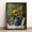 03, variant on 12x16in Framed Fall Maple Leaves Berries Wood Print, Wooden Frame & Wooden Backing, Vintage Autumn Still Life Oil Painting Wall Art, Rustic Farmhouse Living Room Home Decor