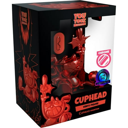 Youtooz: Cuphead Collection - Cuphead Red Chrome Limited Collector Edition 500 Made ONLY Vinyl Figure