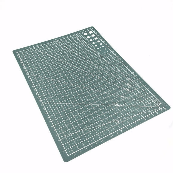 &Craft&Stationery Gridded A5 Cutting Mat for Craft Art and Sewing Double Self-Fabric Work for Precise Measurements and Projects