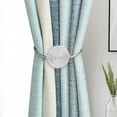 thumbnail image 1 of Uklsqma Magnetic Curtain Tiebacks | Decorative Drapery Holdbacks with Adjustable 16.5In Rope | Window Drapes Clips for Home Office | Stylish Blue Silver Buckle Holders | Easy Use & Storage, 1 of 6
