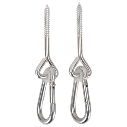 Swing Set Stuff Inc. 5/16" X 3" Swing Hanger for Wood with Spring Clip Pair