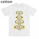 thumbnail image 2 of Camisetas de algodón divertidas para niños con dibujos animados de Los Cuatro Minions juntos, camisetas de verano para bebés, camisetas para niños, ropa para niñas, 2 of 5