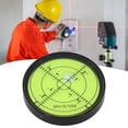 thumbnail image 2 of MYG 1pc Metal Horizontal Bubble High Precision Level Bubble Round Level 60*10mm, 2 of 9