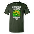 thumbnail image 1 of Hurricane Harvey Storm Survivor Houston Texas 2017 DT Adult T-Shirt Tee, 1 of 2