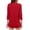 A1-Red, variant on Womens 3/4 Sleeve Tops Flip Collar Three Quarter Length Collared Down Shirts Lapel Collar Soft Fabric Work Blouses Soft Soft Elbow Sleeve Daily Wear A2-red Polyester,spandex