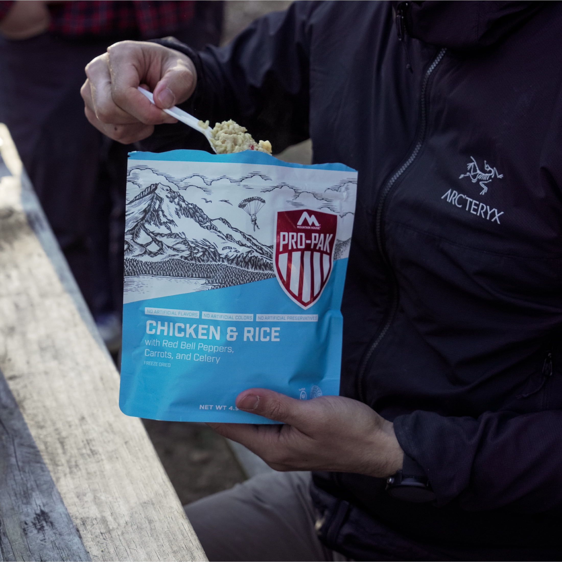 Mountain House Chicken & Rice Pro-Pak, Gluten-Free, Freeze-Dried Food, 1 Serving