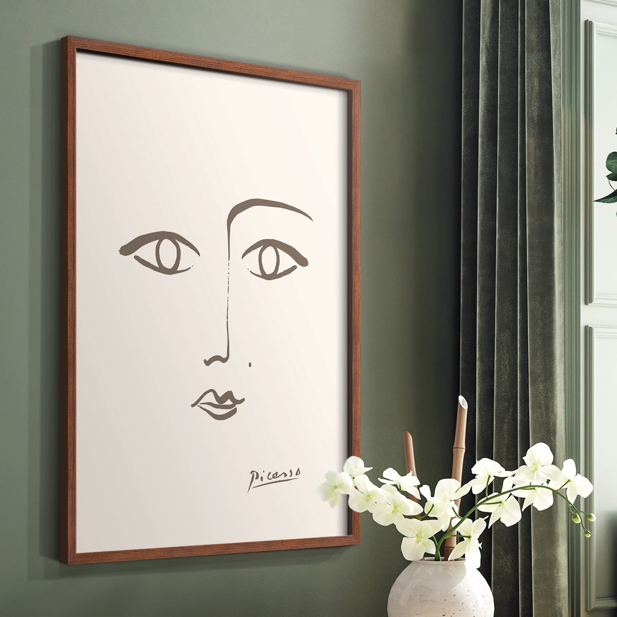Matisse CCXXII in Solid Wood 11 x 14 Framed Print