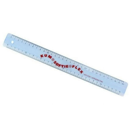 Agnika Dba Kum KUM225.10.19 Softie Flex Extremely Flexible Ruler With Double Scale