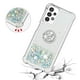 thumbnail image 4 of Funda para Samsung Galaxy A13 4G con Brillo Líquido Flotante, Purpurina, Parachoques y Anillo Giratorio Soporte, 4 of 5