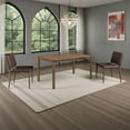 thumbnail image 6 of Rida Dining Table, Rich Dark Brown Hardwood, Rectangular 59 Inch Top, 6 of 6