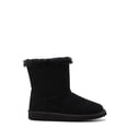 thumbnail image 2 of Wonder Nation Girls Faux Shearling Boots, Sizes 13-6, 2 of 5