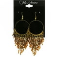 thumbnail image 3 of Mi Amore Drop-Dangle-Earrings Brown/Gold-Tone, 3 of 5