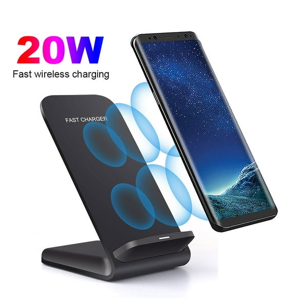 PDKUAI 20W Wireless Charger Stand Compatible iPhone 14 13 12 11 Samsung Google Fast Charging Dock Station Phone Holder