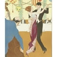 thumbnail image 3 of Anonymous 12x14 Black Modern Framed Museum Art Print Titled - Robe De Tango De Redfern (1914), 3 of 5