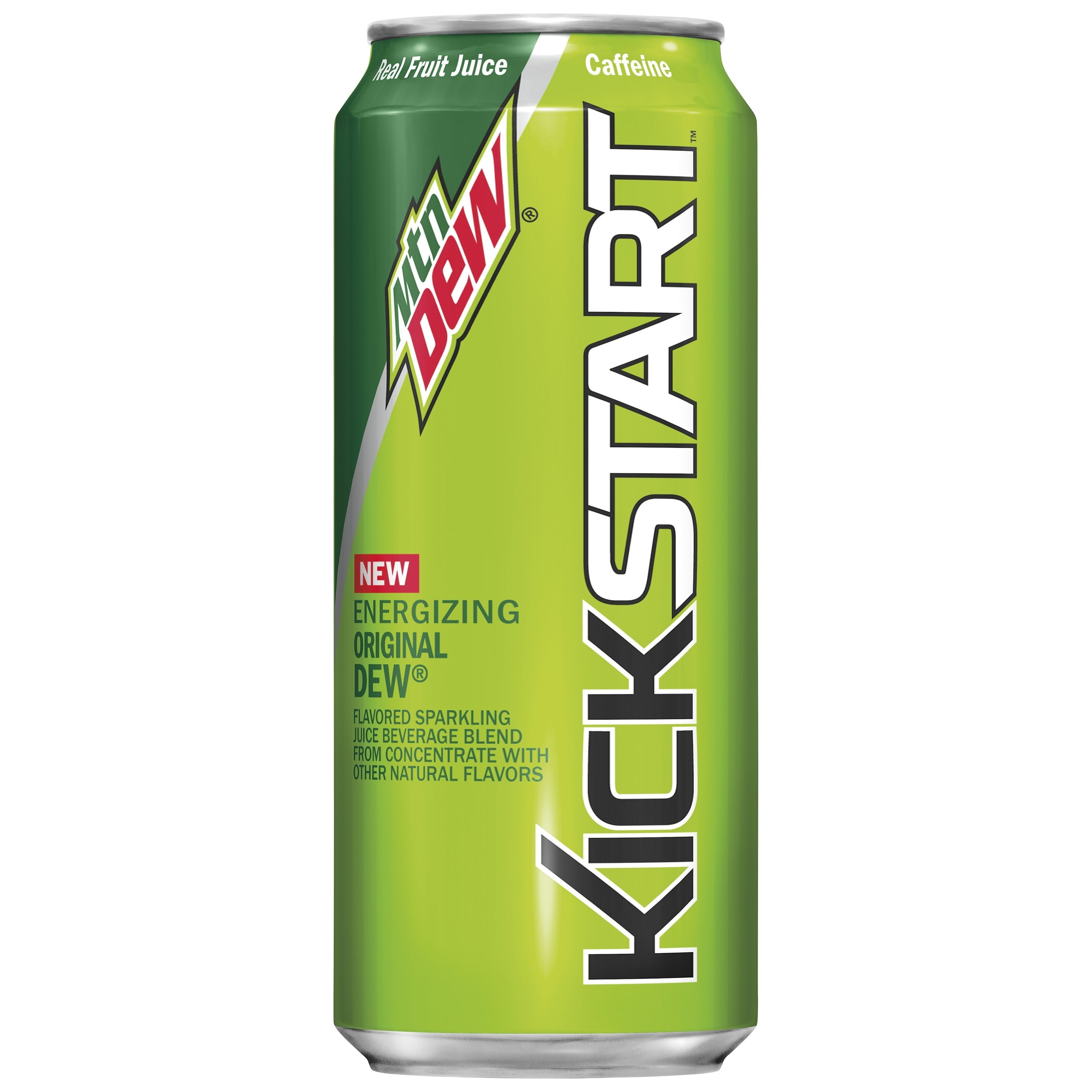 Mountain Dew Kickstart Original Citrus Flavor Energizing Juice 16 oz ...