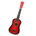 thumbnail image 4 of Guitarra Roja Pequeña de 23 Pulgadas para Principiantes, Niñas, Viajes, Mochileros en Hugo Guitarra acústica de 23 pulgadas, 4 of 7