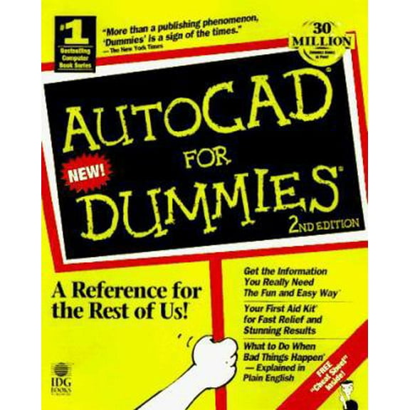 Pre-Owned Autocad Release 14 for Dummies (Paperback) 0764501046 9780764501043