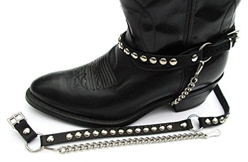 chain biker boots