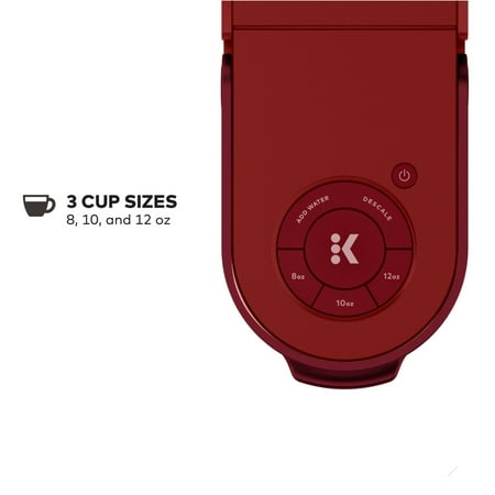 Keurig - K-Slim Single-Serve K-Cup Pod Coffee Maker - Scarlet Red