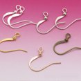 thumbnail image 4 of 120PCS Earring Hook Copper Creative Ball Coil DIY Earring Wire Earring Finding, 4 of 6