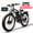 Black Gray, variant on 6000W Electric Bike, 60V 25AH Battery Ebike for Adults, Dual Motor AWD Ebike 50MPH 21-Speed ,Long Range Mountain EBike with 26" x 4.0 Fat Tire, All-Road Mountain Bike UL2849