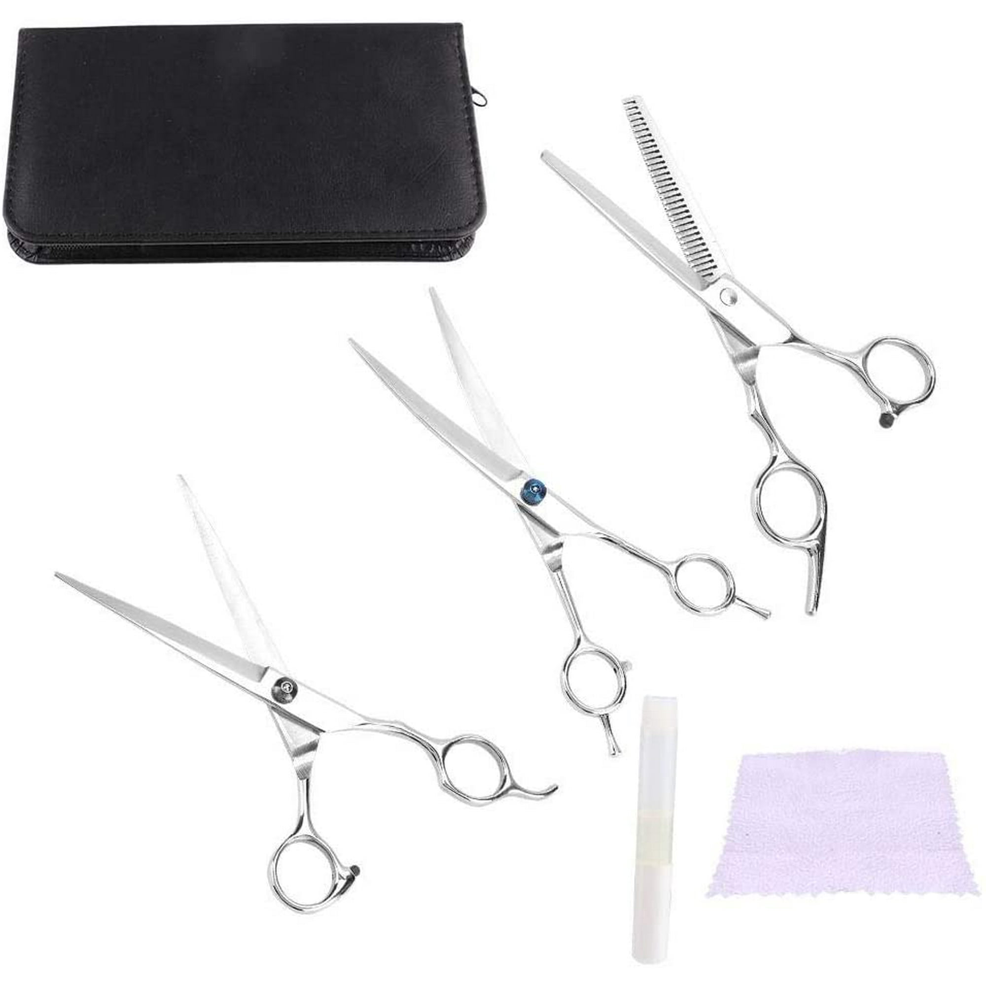IGUOHAO Dog Grooming Scissors Set Professional Pet Trimmer Kit with Pet Grooming Shears for Dogs Cats and Other Pets Walmart