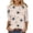 Multicolor#04, variant on Western Shirts for Women Plus Size Boho Floral Printed Summer 3/4 Length Sleeve Crewneck Graphic T-Shirts Trendy Oversized Comfy Tunic Blouses Multicolor#01 L
