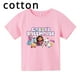 thumbnail image 2 of Ropa para niños, camiseta de algodón con la casa de muñecas de Gabby, linda camiseta de dibujos animados para bebés, camisetas casuales de manga corta para niñas pequeñas, 2 of 5