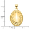 thumbnail image 4 of FB Jewels 14K Yellow Gold Hand Engraved Locket, 4 of 4