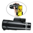 thumbnail image 1 of Telescopio 12x50 Telescopio en ángulo Soporte para teléfono, con soporte para teléfono inteligente Antivaho Android prueba de - NEGRO CUTICAT Telescopio monocular, 1 of 8
