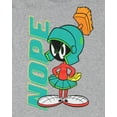 thumbnail image 2 of Looney Tunes Boys' Marvin the Martian Character NOPE T-Shirt Top Crewneck, 2 of 5