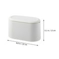 thumbnail image 2 of DRAFIDEEP 1Pcs Multi-Function Trash Can Desktop PP Material Easy to Clean Built-In Clips for Household Users, 2 of 8