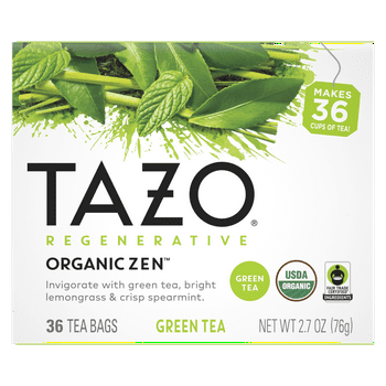 TAZO Tea Bag Regenerative  Zen 36 Count Box