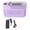 Black - EU Plug, variant on Suodoka Desktop Ice Maker Built in Cube Compact Ice Making Machine Home Dorm Office EU Plug 9.8 inches / 25 cm