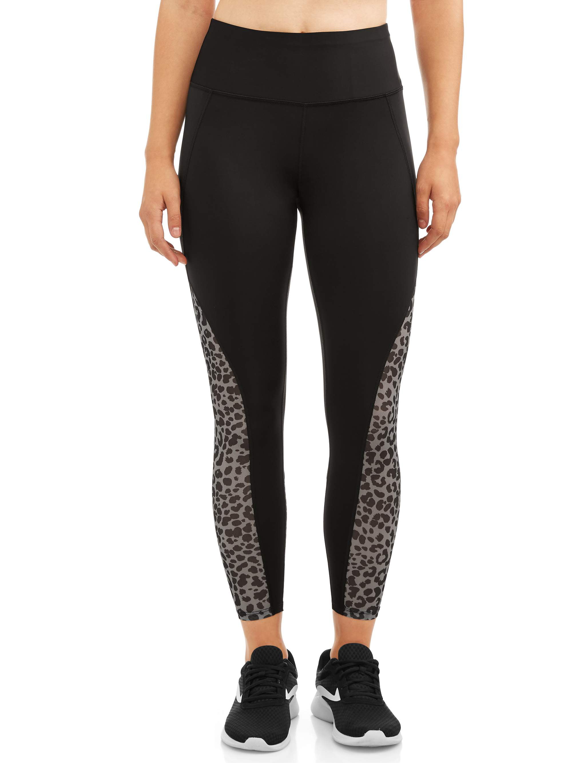 Women's Active Leopard Capri Leggings - Walmart.com