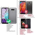 thumbnail image 2 of GORGCASE for LG Aristo 5/Phoenix 5/Fortune 3/Risio 4/Aristo 5+ Plus/Tribute Monarch/K8X/K31 CASE w/Glass Screen, 2 of 5