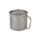 thumbnail image 3 of De Gran Capacidad Portable Titanium Pot Multiusos Taza De Agua Al Aire Libre Con Cubierta Bolsa De Red Para Acampar Senderismo Actividades Al Aire Libre 600 Ml Eigraketly OD007710-00, 3 of 7