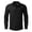 Black, variant on Girls Button Down Shirts Boys Formal Shirt Navy Polo Shirts for Boys School Uniforms for Boys 15-16 Years