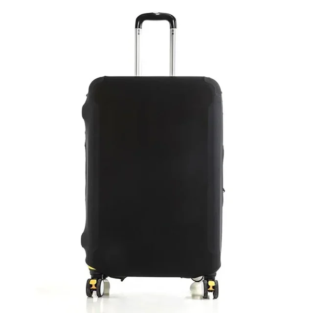 Luggage Cover Protective Covers Travel Luggage Scratch Proof Dust Cover Reusable Dust Cover Washable Butterfly Print Pattern black S