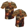 thumbnail image 5 of The Boondocks Men'S Short-Sleeve T-Shirt Summer Casual Tee Top Breathable Crewneck T-Shirt 3x-Large, 5 of 7