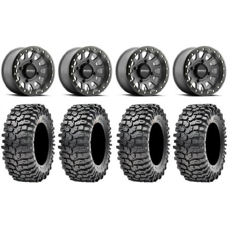 Method 401 Bdlk 15 Wheels Ti 35 Roxxzilla Tires Can-Am Commander Maverick Renegade Outlander Defender Method 401 Bdlk 15 Wheels Ti 35 Roxxzilla Tires Can-Am Commander Maverick Renegade Outlander Defender