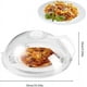 thumbnail image 3 of Tapa para microondas de 2 piezas con asa, tapa para alimentos para microondas, tapa para microondas, tapa para microondas, a prueba de derrames para microondas, para frutas y verduras, 3 of 5