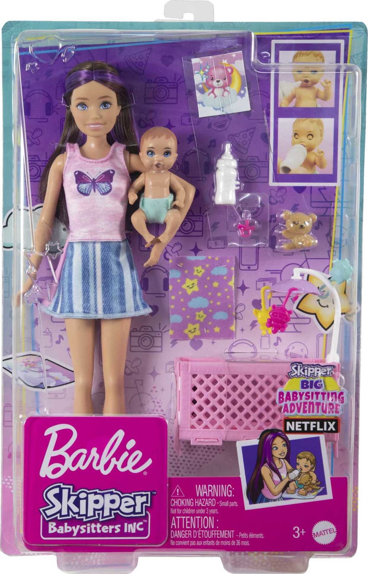 Barbie Skipper Babysitters Inc. Sleepy Baby au meilleur prix