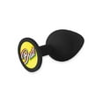 thumbnail image 2 of Icon Brands The 9's Booty Calls Brat Silicone Plug - Black, 2 of 2
