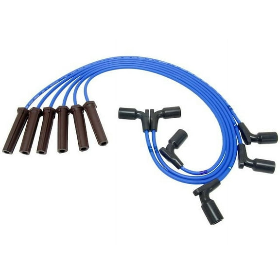 Spark Plug Wire Set - Compatible with 2007 - 2013 GMC Sierra 1500 4.3L V6 2008 2009 2010 2011 2012
