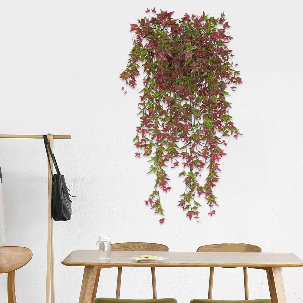 Artificial Leaf Plants Vine Plastic Fake Greenery for