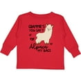 thumbnail image 3 of Inktastic Grammie's You Say Alpaca My Bags Boys or Girls Long Sleeve Toddler T-Shirt, 3 of 5
